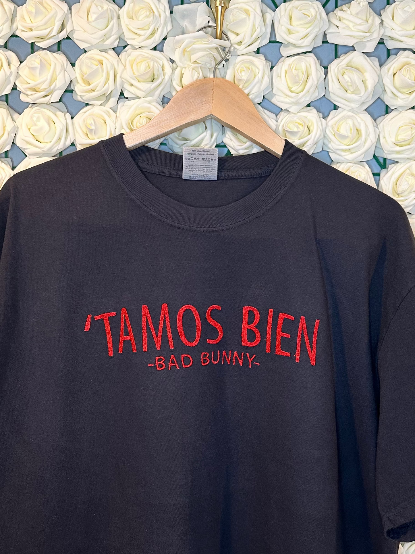Estamos Bien Embroidered Shirt – Puerto Rico Inspired Crewneck, Hoodie or T-Shirt
