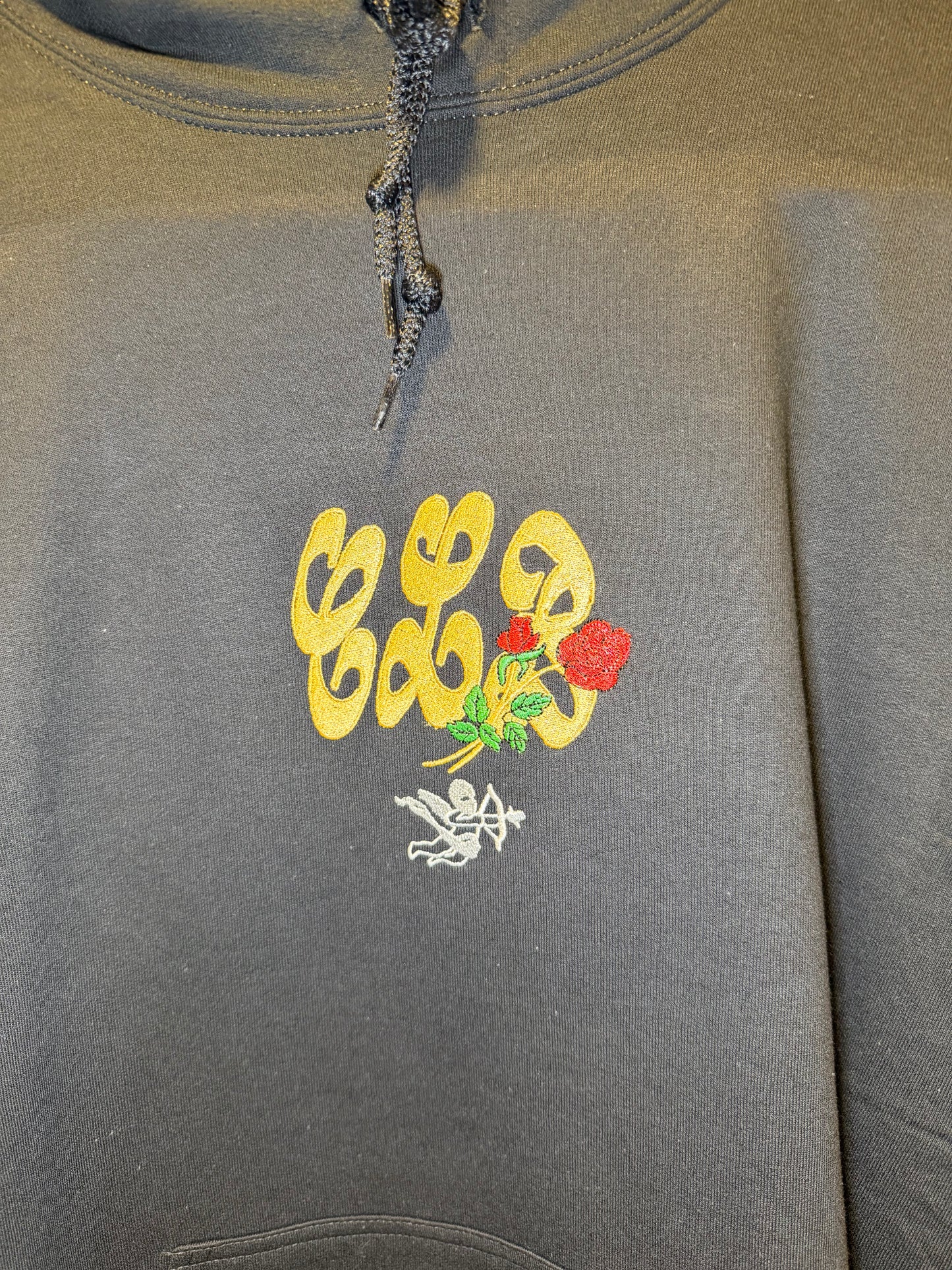 Certified Lover Boy Embroidered Hoodie, Crewneck or T-Shirt, Drake Inspired Embroidery, Black Unisex Apparel