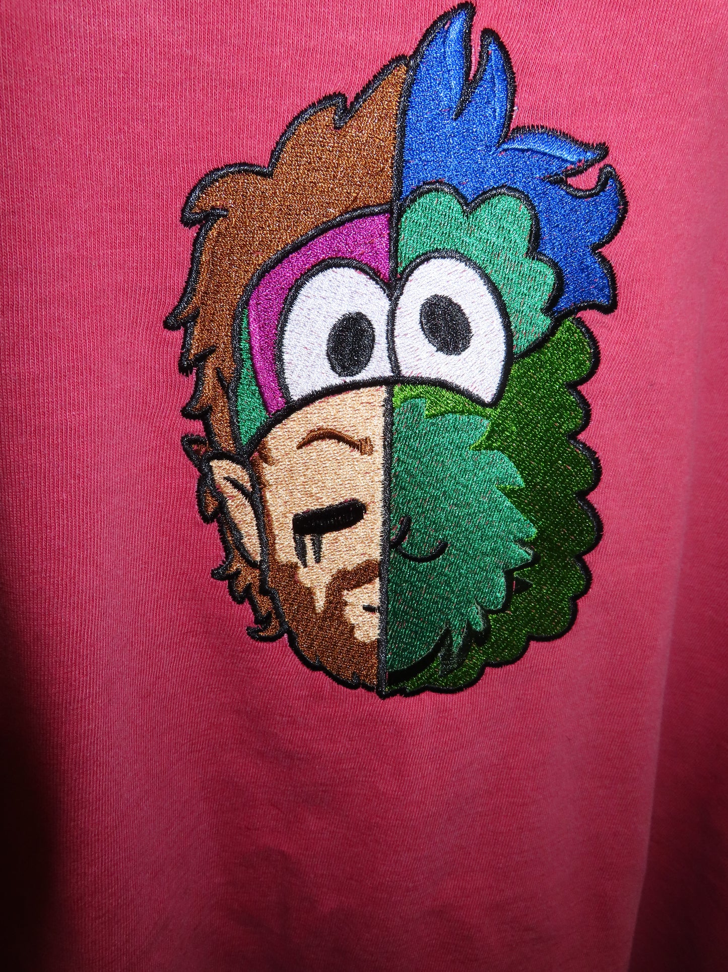 Harper+Phanatic Inspired Embroidered T-Shirt – Philadelphia Baseball, Comfort Colors Tee