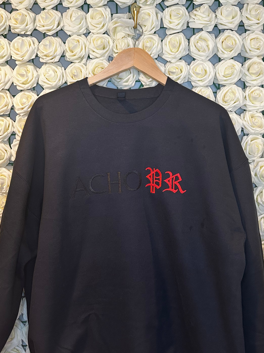 Acho PR Es Otra Cosa Embroidered Hoodie, Crewneck or T-Shirt – Puerto Rico Apparel